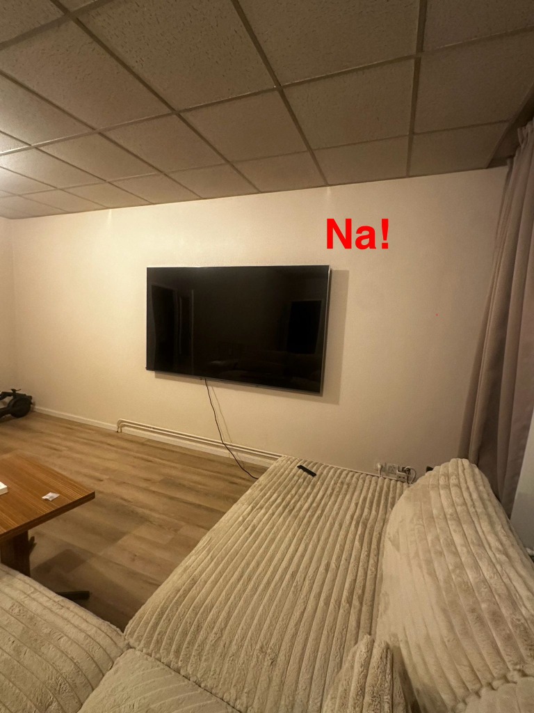 TV Wand Installatie After